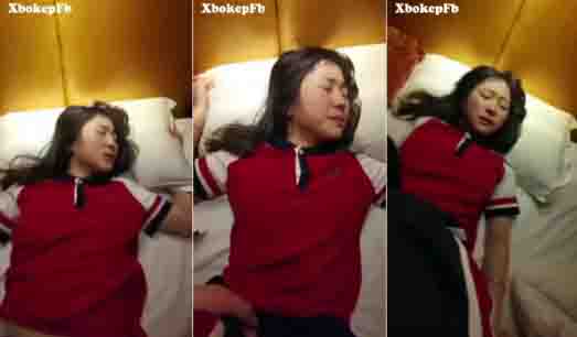 Bokep chindo cantik didoggy desahannya hot